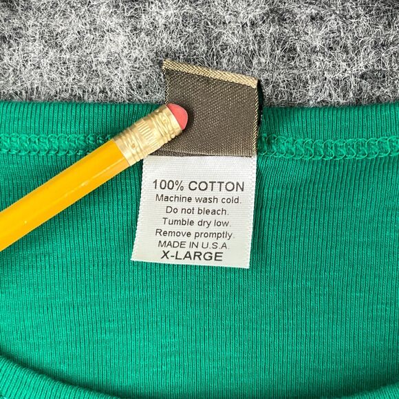 John Deere Shirt Womens Extra Large Green Basic Top Short-Sleeve Casual Tee - Picture 7 of 11